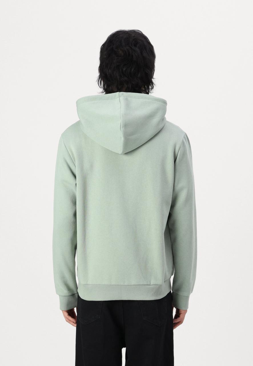 Unisex Full-Zip Hoodie – Light Sage Green