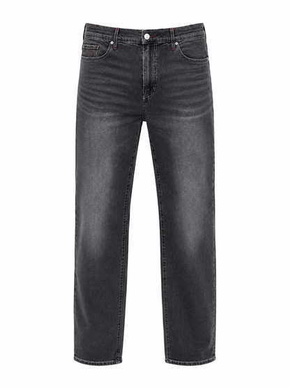 True Religion Monogram Washed Straight Jeans