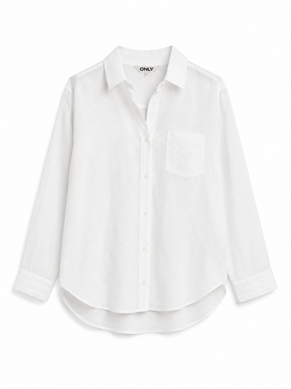 ONLY White Relaxed Shirt