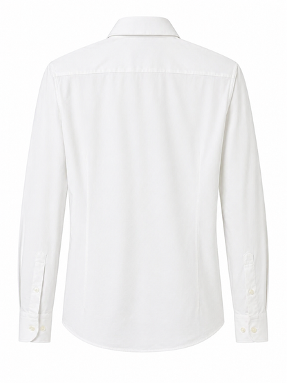 BOSS White Slim-Fit Classic Shirt