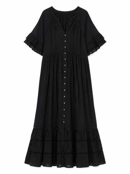 Gap – Button-Front Maxi Dress