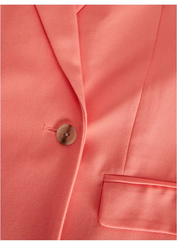 JACK & JONES STYLE  Women’s Oversized Tailored Blazer – Pink