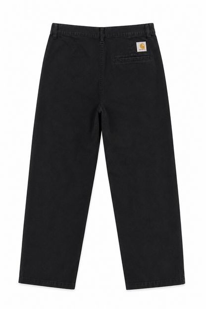 Carhartt Relaxed Black Pleated Pants