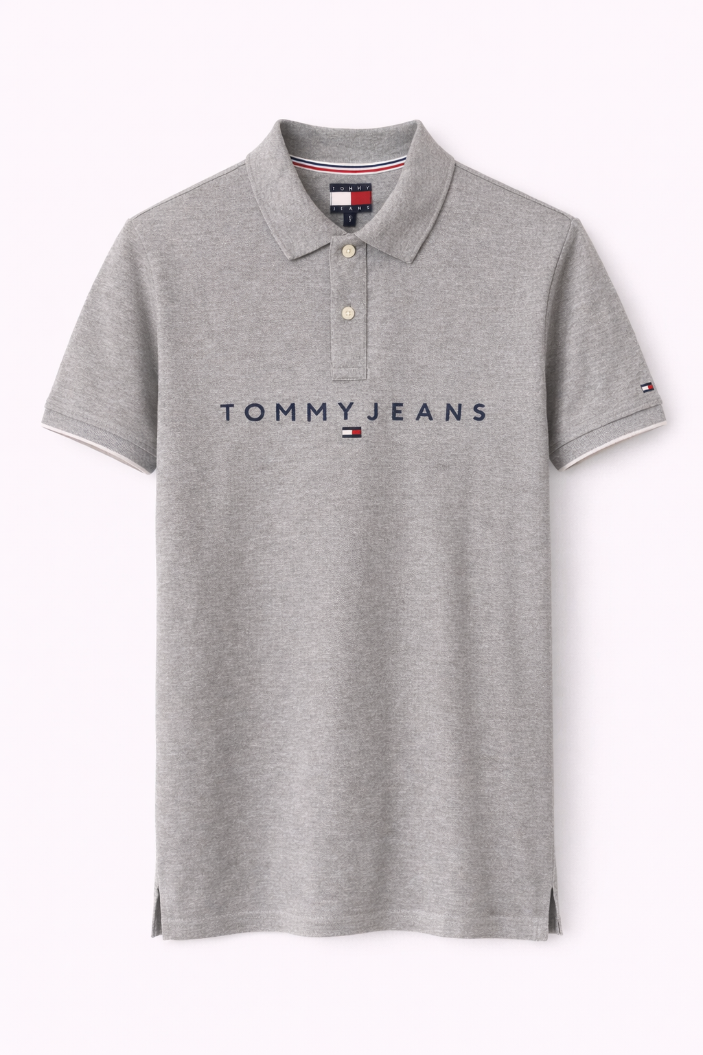 Tommy Hilfiger Grey Polo (Tommy Jeans)