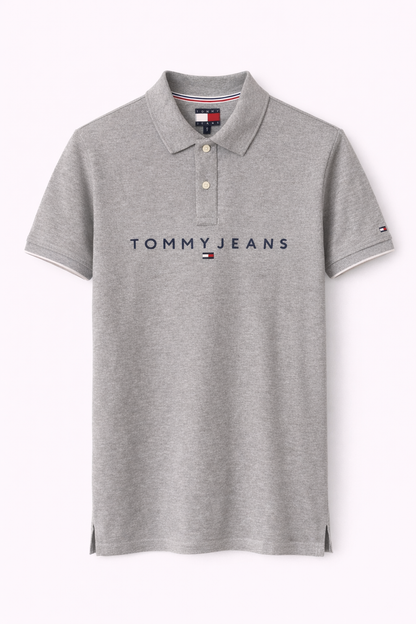 Tommy Hilfiger Grey Polo (Tommy Jeans)