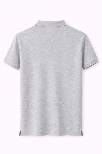 Calvin Klein Jeans Grey Logo Stripe Polo