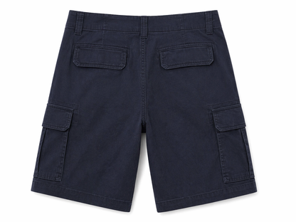 Sonoma Cargo Shorts – Navy Blue (Relaxed Fit)