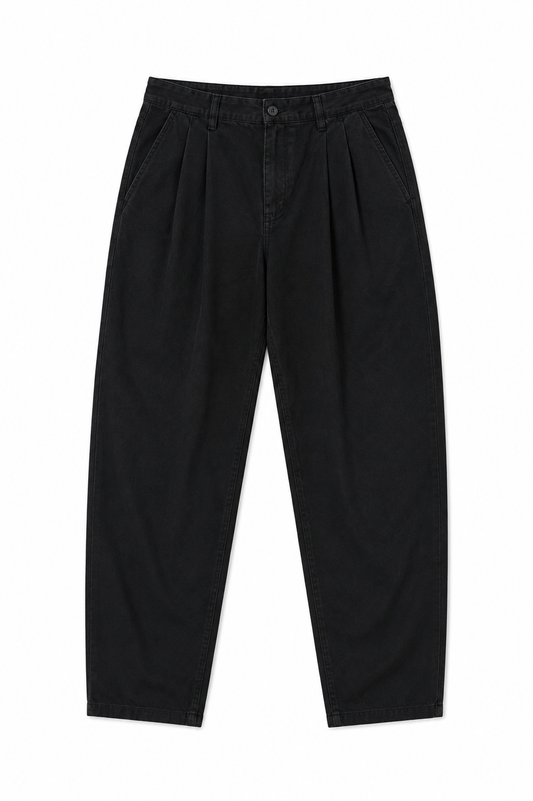 Carhartt Relaxed Black Pleated Pants