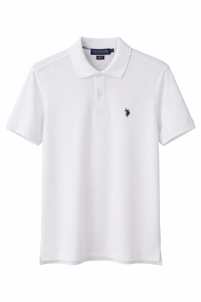 U.S. Polo Assn. White Classic Polo Shirt