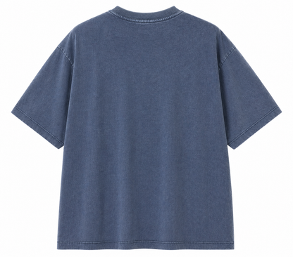 Titin Washed Blue Pocket T-Shirt