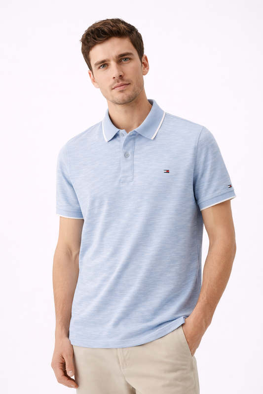 Tommy Hilfiger Light Blue Polo