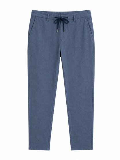 Jules Linen Blend Drawstring Pants