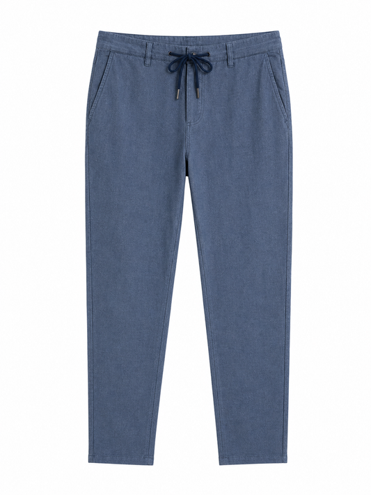 Jules Linen Blend Drawstring Pants