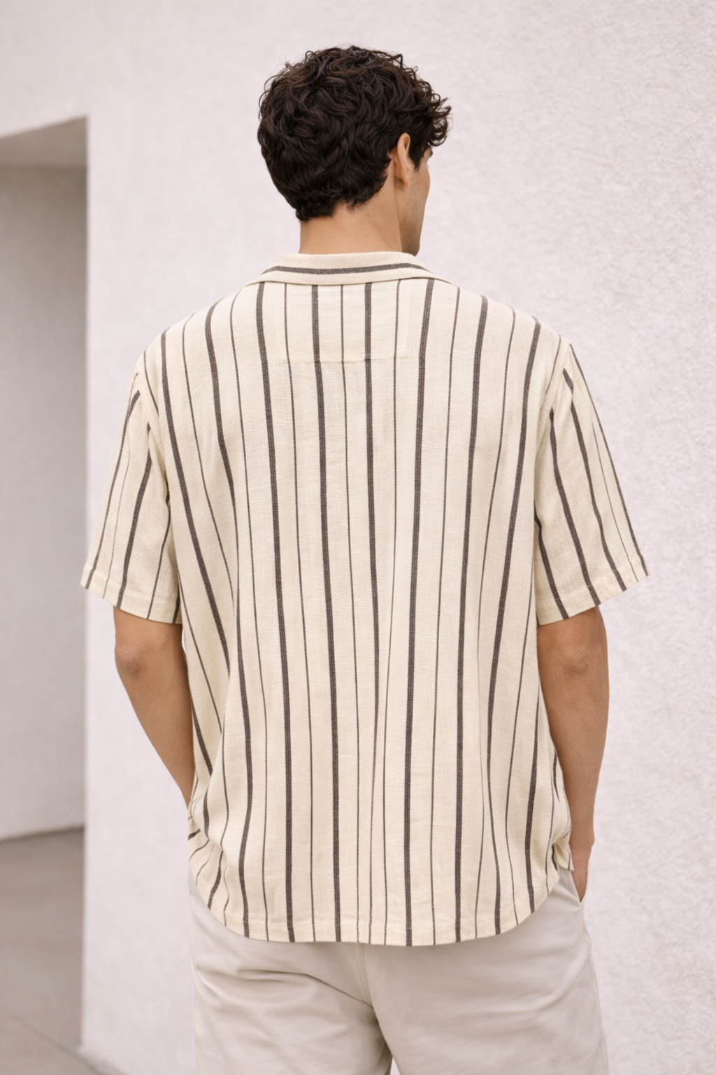 ZARA Oversized Striped Shirt