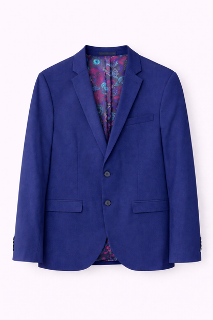Jack & Jones Men’s Formal Suit - Royal blue