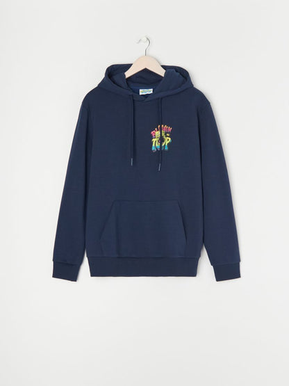 Unisex Sinsay Hoodie – Navy Blue (SpongeBob Graphic)