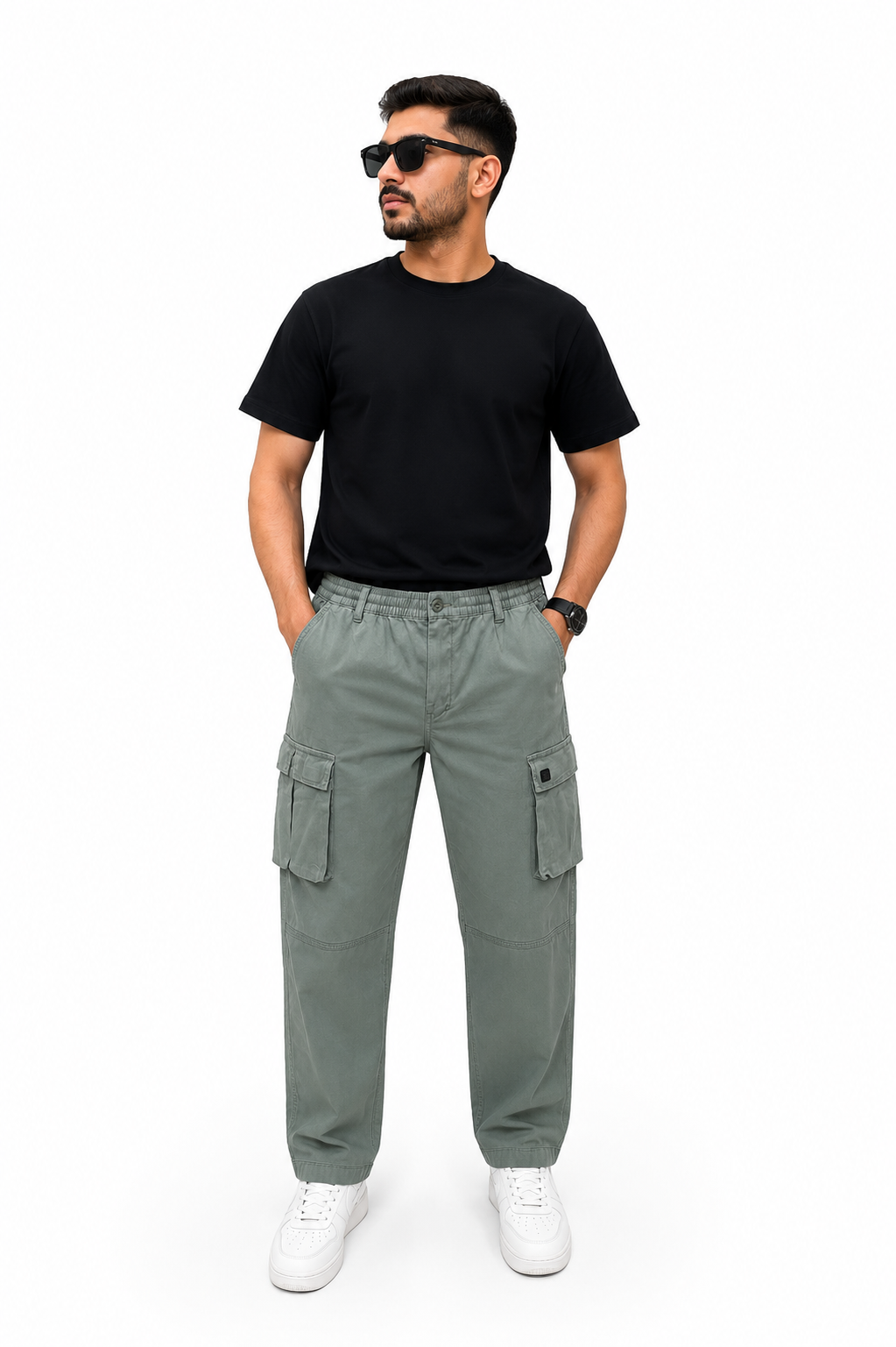 Pull&Bear Relaxed Utility Cargo Pants