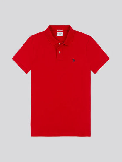 U.S. Polo Assn. Red Polo Shirt