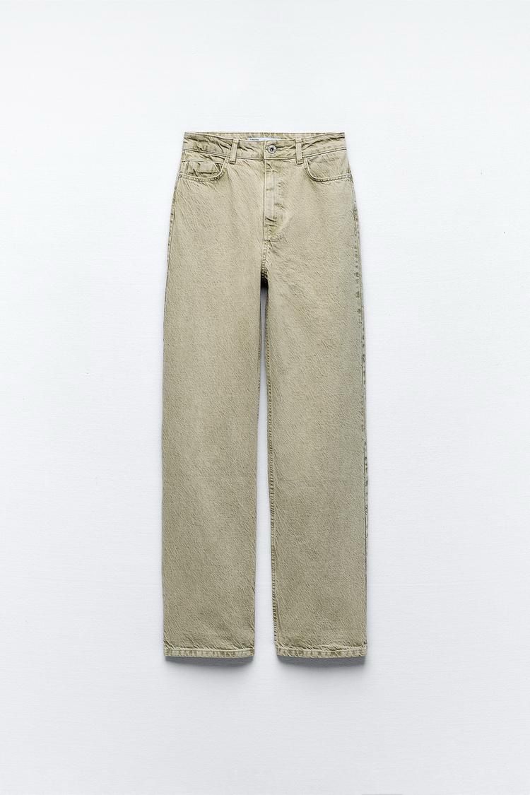 ZARA Mom Cut Jeans – Green