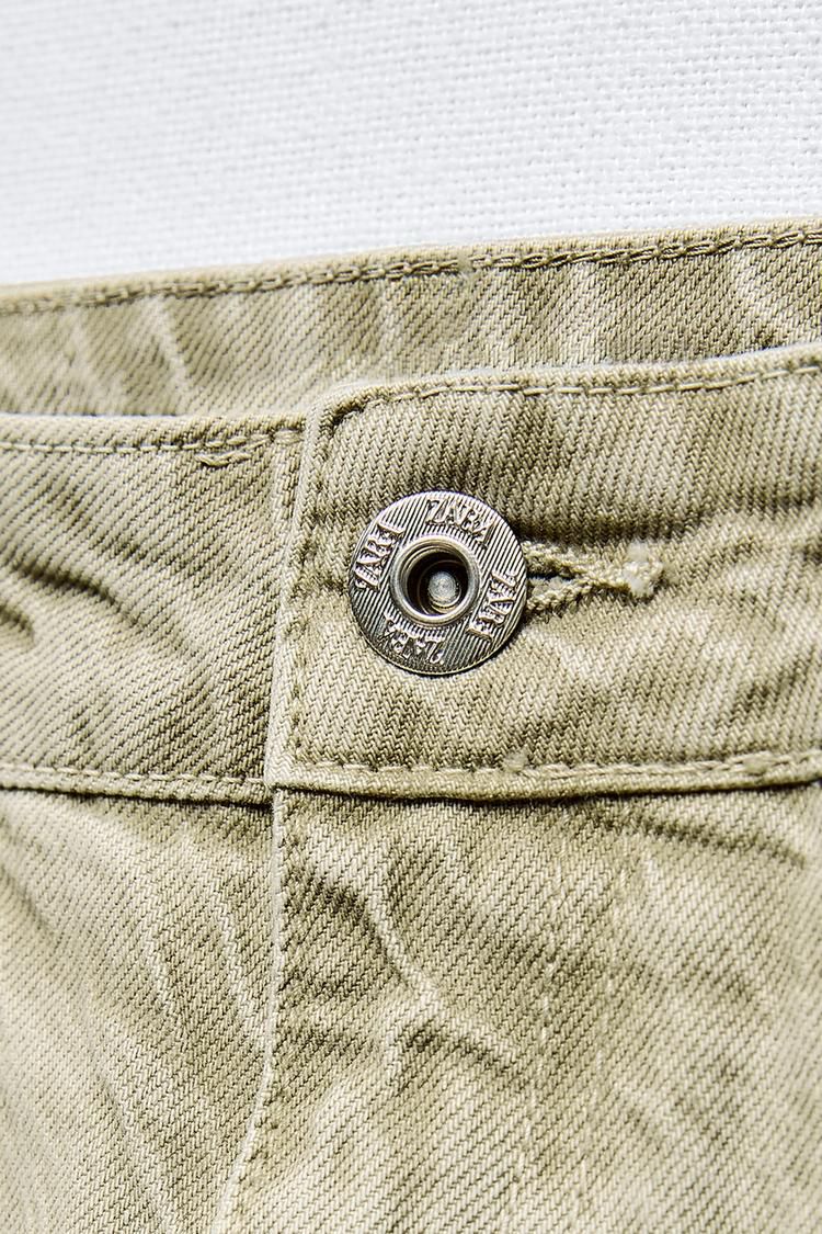 ZARA Mom Cut Jeans – Green