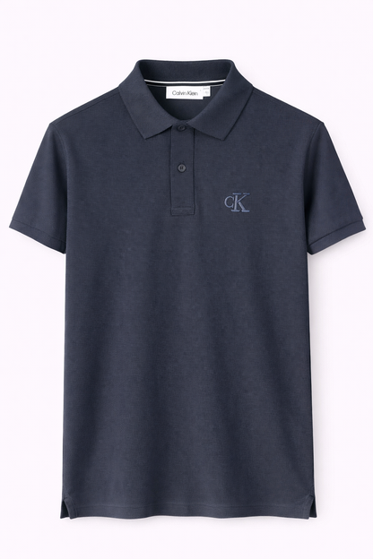 Calvin Klein Dark Grey Polo Shirt