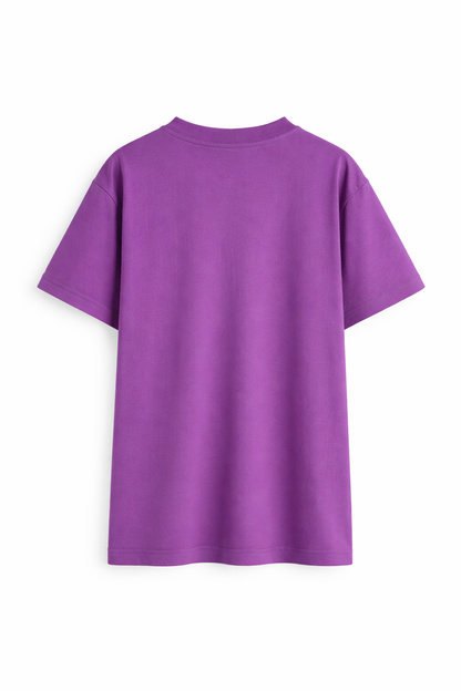 H&M Oversized Purple T-Shirt (Casual Essential)