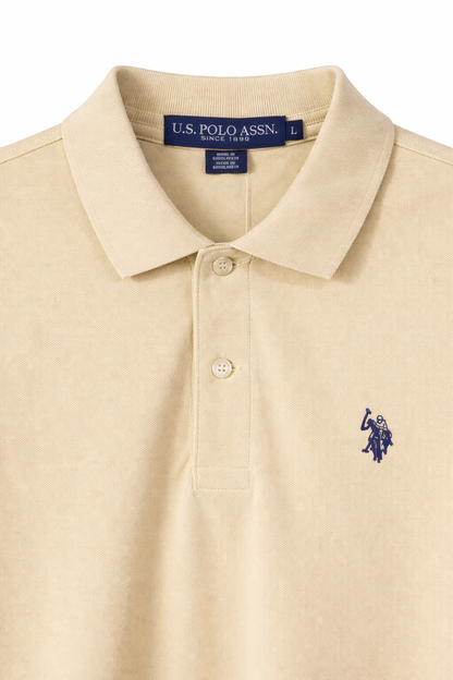 U.S. Polo Assn. Beige Classic Polo Shirt
