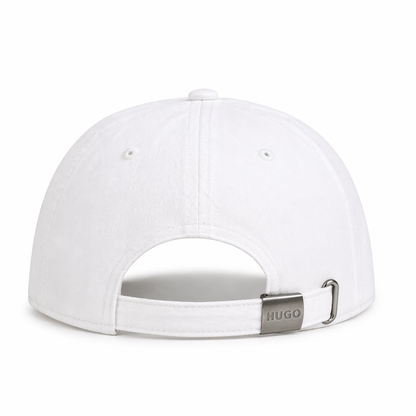HUGO Cap – White Logo Baseball Cap
