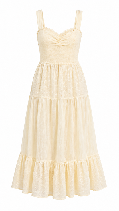 American Eagle Eyelet Midi Dress
