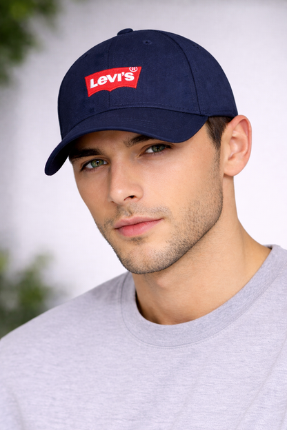 Levi’s Cap – Navy Blue Logo Cap