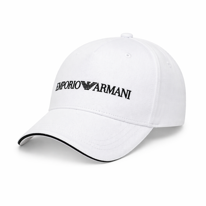 Emporio Armani Cap – White Logo Cap