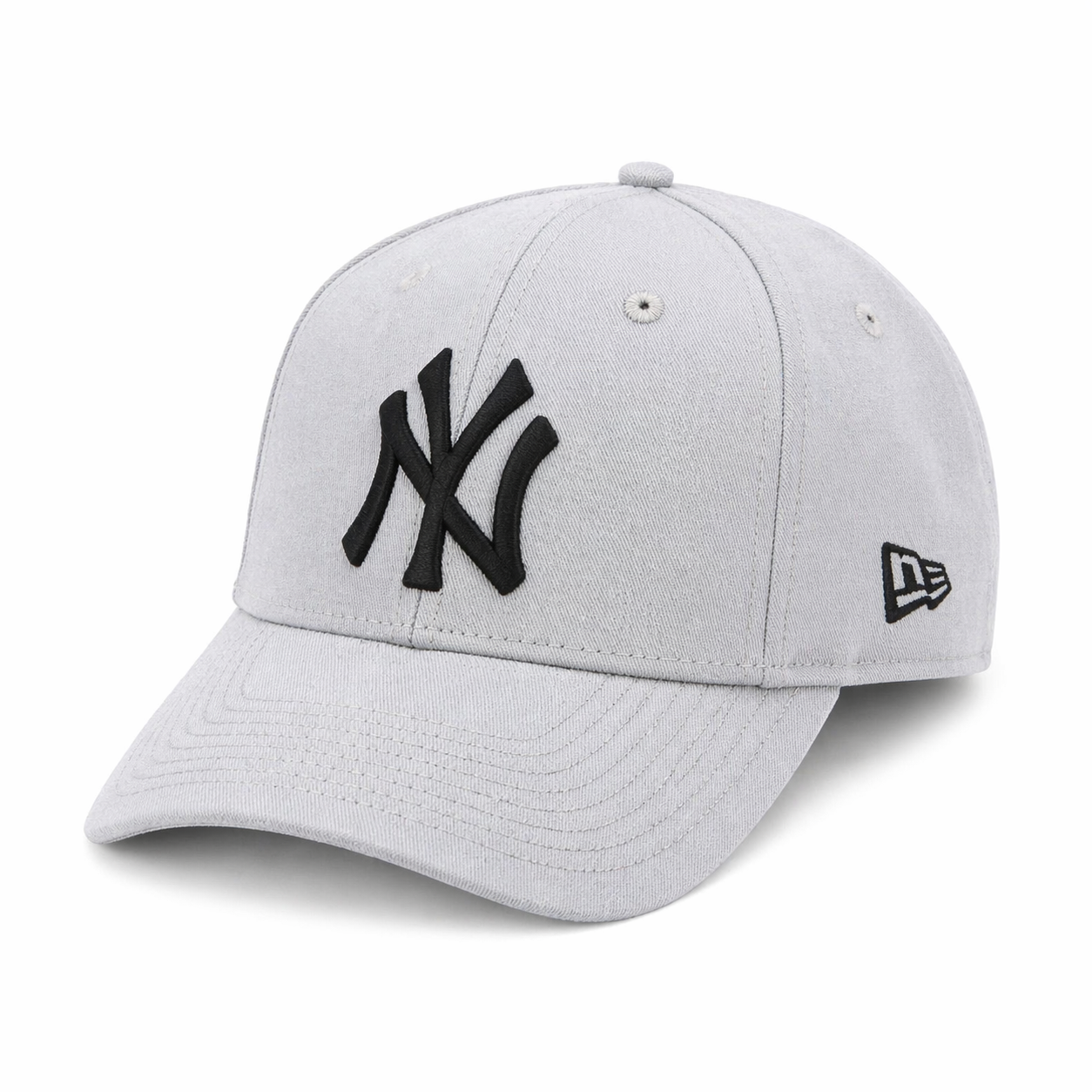 New Era Cap – NY Logo (Light Grey)
