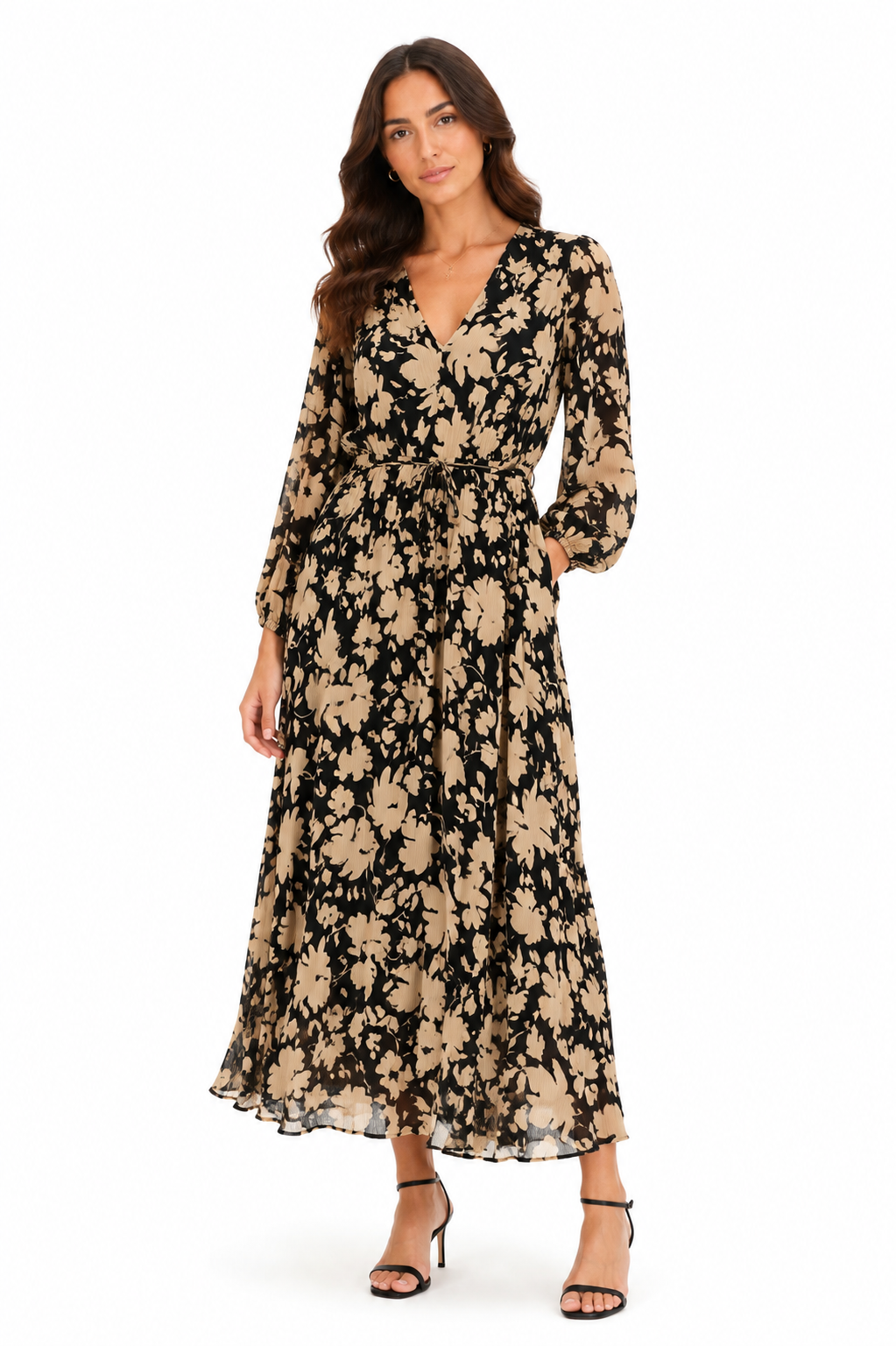 Mango Women's Floral Maxi Dress