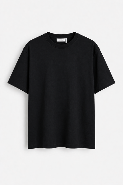 H&M Black Oversized T-Shirt