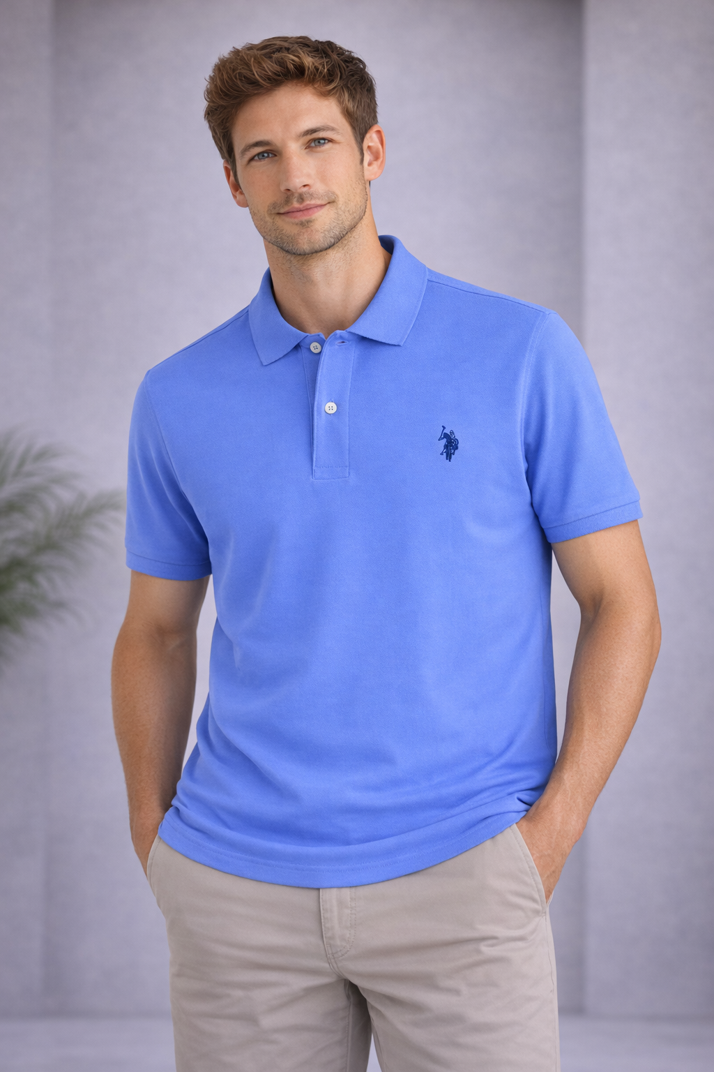 U.S. Polo Assn. Blue Classic Polo Shirt