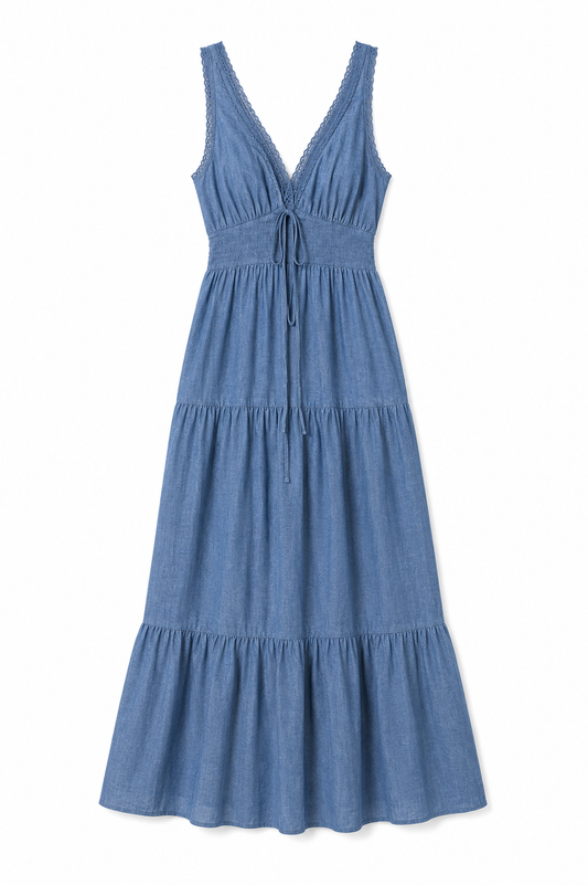 American Eagle Tiered Maxi Dress – Product Description