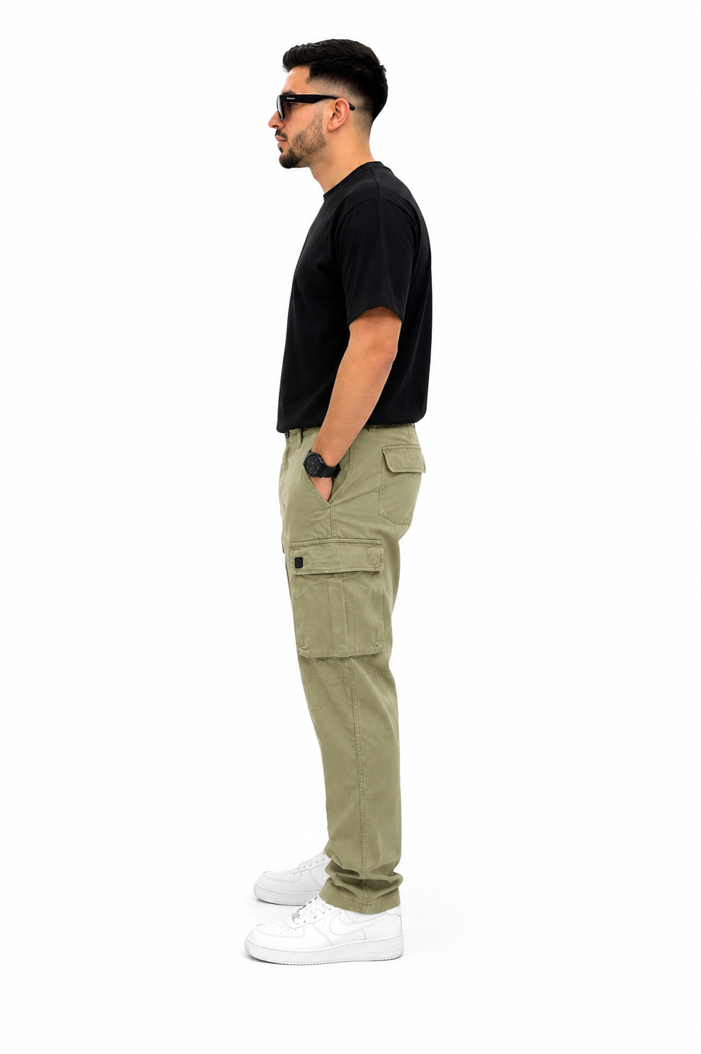 Pull&Bear Slim Utility Cargo Pants