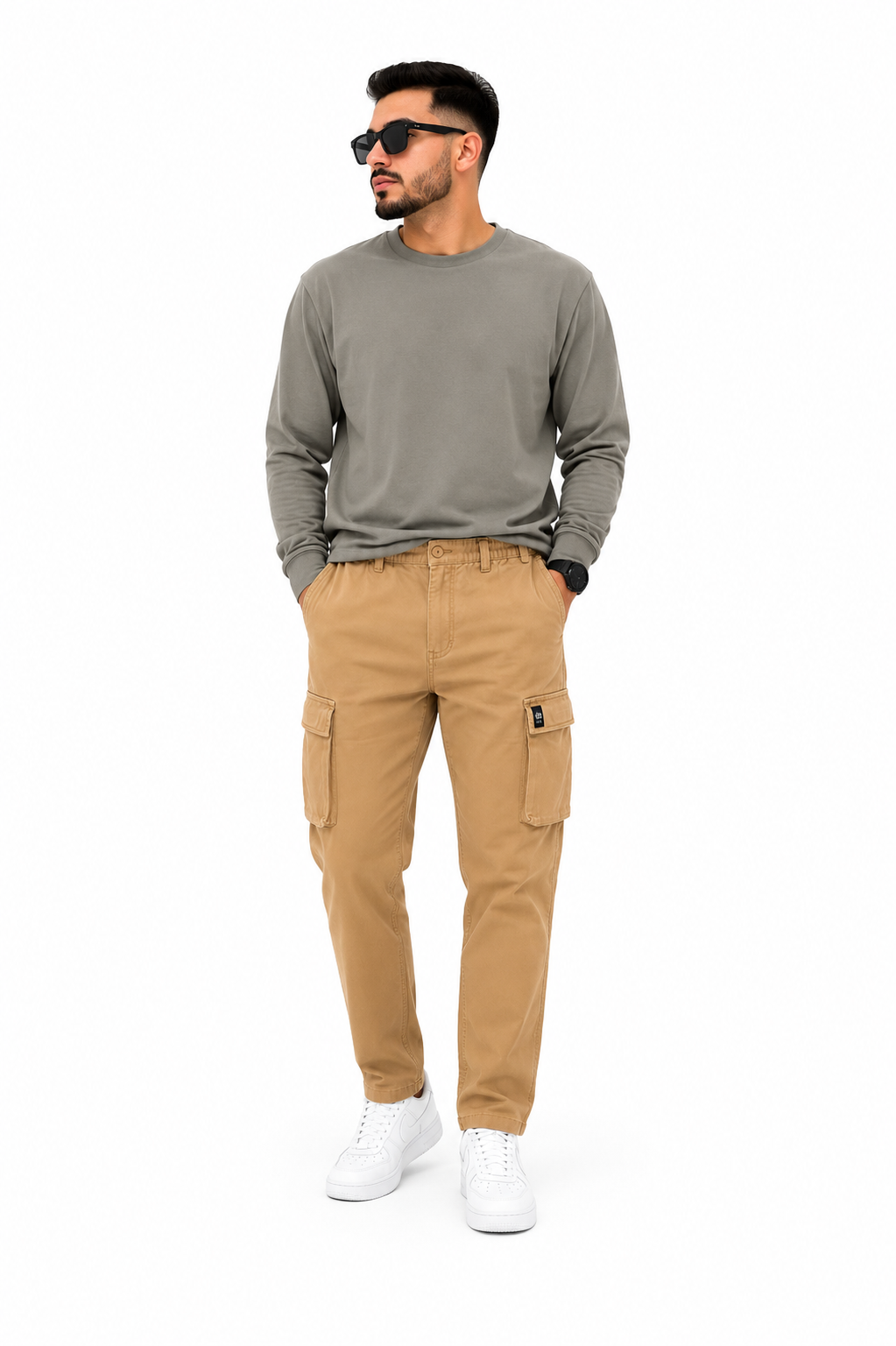 Pull&Bear Slim Utility Cargo Pants