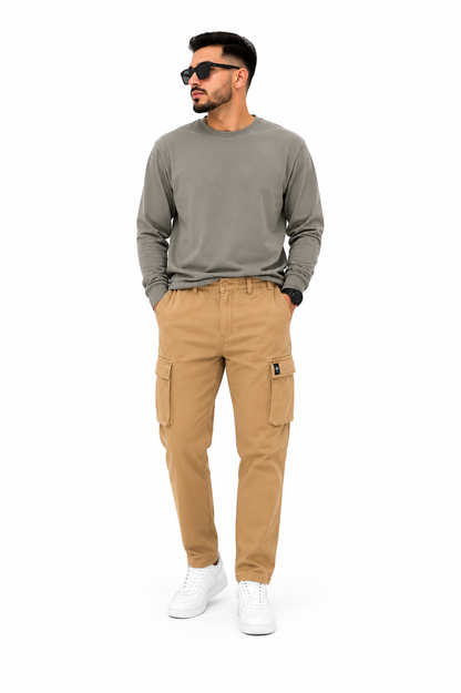 Pull&Bear Slim Utility Cargo Pants