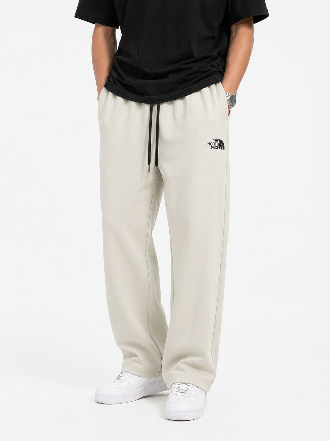 The North Face Cream Jogger Pants
