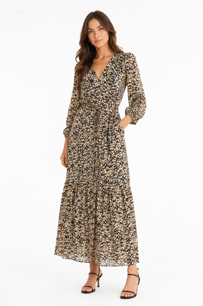 Mango Women's Printed Maxi Dress