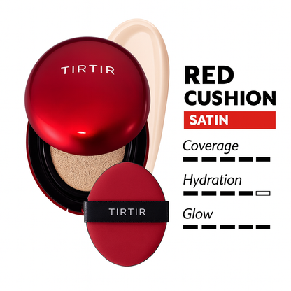 TIRTIR Red Cushion – Satin Finish (Shade: 23N SAND)
