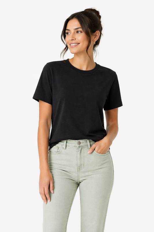 ONLY Black Basic T-Shirt
