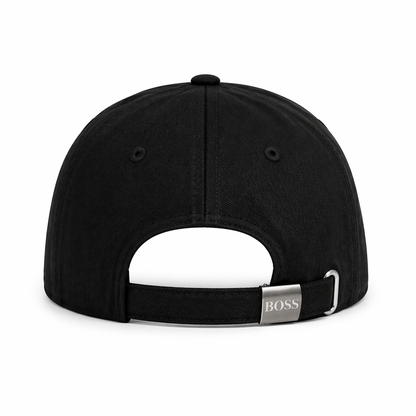 BOSS Cap – Black Logo Baseball Cap