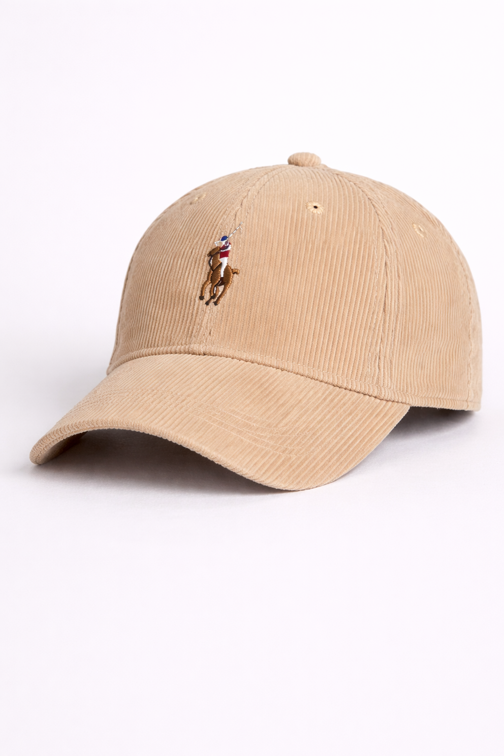 Polo Ralph Lauren Cap – Beige Corduroy Pony Cap