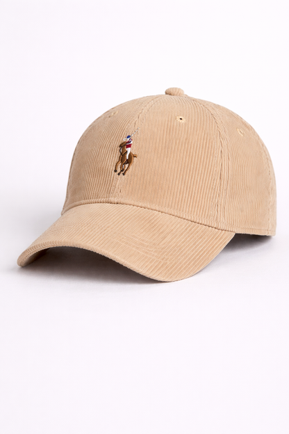 Polo Ralph Lauren Cap – Beige Corduroy Pony Cap