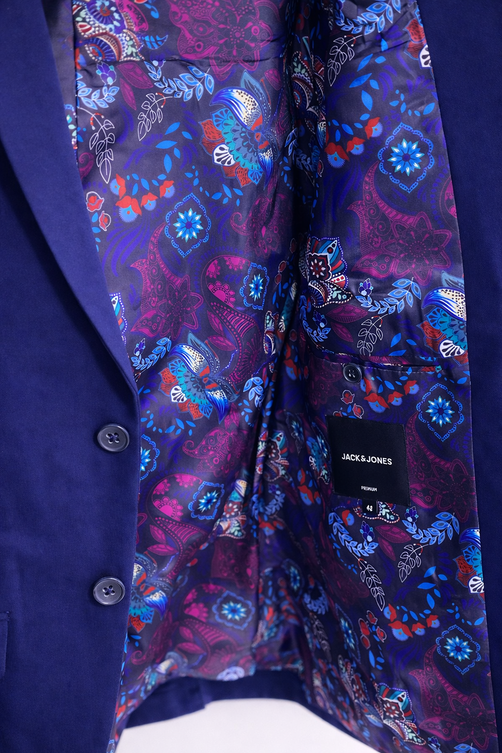 Jack & Jones Men’s Formal Suit - Royal blue