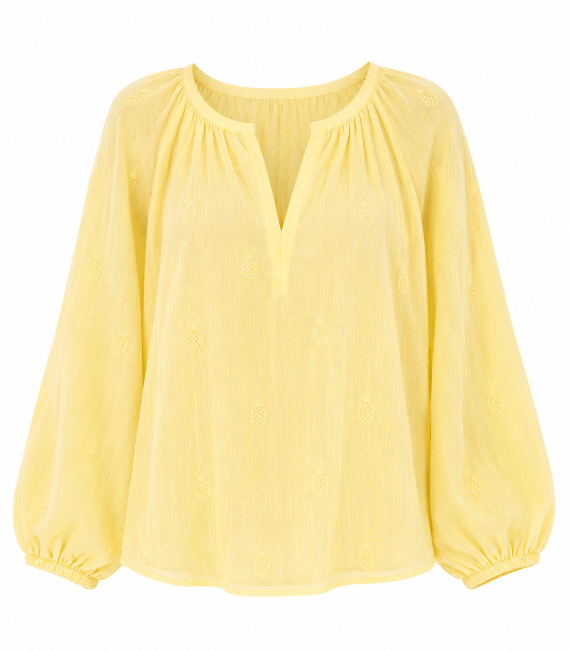 Linen Embroidered Blouse – Product Description