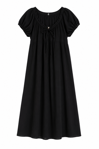 Old Navy Black Midi Dress