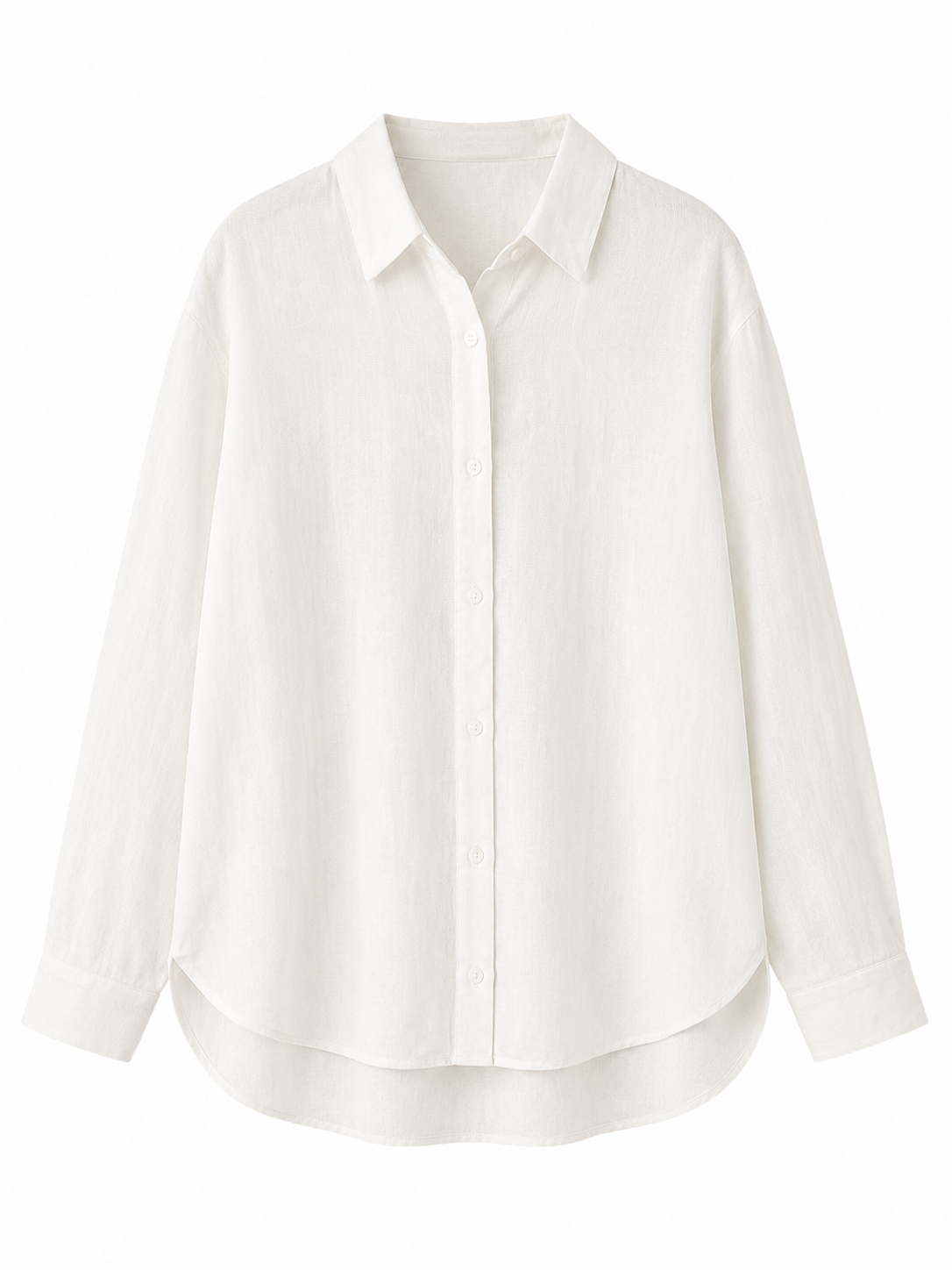 Stradivarius Linen Blend Shirt